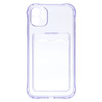 Чехол для Apple iPhone 11 силиконовый с картхолдером №2 <розовый> ― Оптовый PromiseMobile