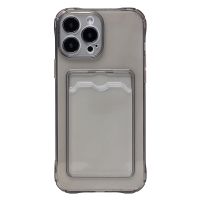 Чехол для Apple iPhone 13 Pro Max силиконовый с картхолдером №2 <черный> ― Оптовый PromiseMobile