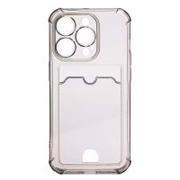 Чехол для Apple iPhone 14 Pro силиконовый с картхолдером №2 <черный> ― Оптовый PromiseMobile