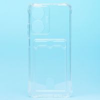 Чехол для Realme C55 (RMX3710) силиконовый с картхолдером №2 <прозрачный> ― Оптовый PromiseMobile