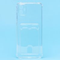 Чехол для Samsung SM-A055F (Galaxy A05) силиконовый с картхолдером №2 <прозрачный> ― Оптовый PromiseMobile