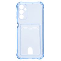 Чехол для Samsung SM-A145F (Galaxy A14), A146B (A14 5G) силиконовый с картхолдером №2 <синий> ― Оптовый PromiseMobile