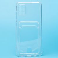 Чехол для Samsung SM-A515F (Galaxy A51) силиконовый с картхолдером №2 <прозрачный> ― Оптовый PromiseMobile