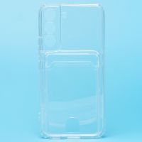 Чехол для Samsung SM-S901B (Galaxy S22) силиконовый с картхолдером №2 <прозрачный> ― Оптовый PromiseMobile