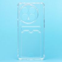 Чехол для Tecno Camon 30 Premier 5G (CL9) силиконовый с картхолдером №2 <прозрачный> ― Оптовый PromiseMobile