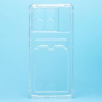 Чехол для Xiaomi Poco X6 Pro 5G (2311DRK48G) силиконовый с картхолдером №2 <прозрачный> ― Оптовый PromiseMobile