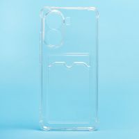 Чехол для Xiaomi Redmi Note 14 (24117RN760) силиконовый с картхолдером №2 <прозрачный> ― Оптовый PromiseMobile