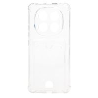 Чехол для Xiaomi Redmi Note 14 Pro (24116RACCG) силиконовый с картхолдером №2 <прозрачный> ― Оптовый PromiseMobile