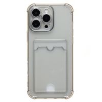 Чехол для Apple iPhone 16 Pro Max силиконовый с картхолдером №2 <черный> ― Оптовый PromiseMobile
