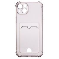 Чехол для Apple iPhone 14 Plus силиконовый с картхолдером <черный> ― Оптовый PromiseMobile