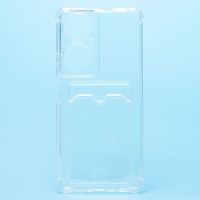 Чехол для Huawei Nova 11i (MAO-LX9N) силиконовый с картхолдером <прозрачный> ― Оптовый PromiseMobile