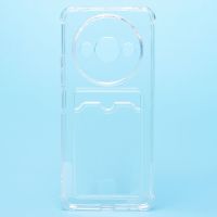 Чехол для Xiaomi Redmi A3 (23129RN51X) силиконовый с картхолдером <прозрачный> ― Оптовый PromiseMobile