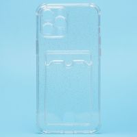 Чехол для Apple iPhone 12 Pro силиконовый с картхолдером №5 <прозрачный> ― Оптовый PromiseMobile