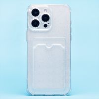 Чехол для Apple iPhone 15 Pro Max силиконовый с картхолдером №5 <прозрачный> ― Оптовый PromiseMobile