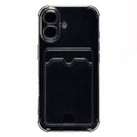 Чехол для Apple iPhone 17 силиконовый с картхолдером №5 <черный> ― Оптовый PromiseMobile
