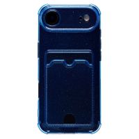 Чехол для Apple iPhone Air силиконовый с картхолдером №5 <синий> ― Оптовый PromiseMobile