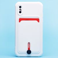 Чехол для Apple iPhone X, iPhone Xs силиконовый с картхолдером №4 <белый> ― Оптовый PromiseMobile