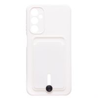 Чехол для Samsung SM-A245F (Galaxy A24) силиконовый с картхолдером №4 <белый> ― Оптовый PromiseMobile