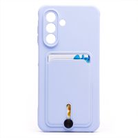 Чехол для Samsung SM-A266B (Galaxy A26 5G) силиконовый с картхолдером №4 <светло-фиолетовый> ― Оптовый PromiseMobile