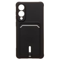 Чехол для Samsung SM-S937B (Galaxy S25 Edge) силиконовый с картхолдером №4 <черный> ― Оптовый PromiseMobile