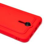 Чехол для Samsung SM-A047F (Galaxy A04s) силиконовый с картхолдером №4 <красный>