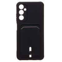 Чехол для Samsung SM-A057F (Galaxy A05s) силиконовый с картхолдером №4 <черный> ― Оптовый PromiseMobile