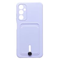 Чехол для Samsung SM-A057F (Galaxy A05s) силиконовый с картхолдером №4 <светло-фиолетовый> ― Оптовый PromiseMobile