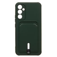 Чехол для Samsung SM-A346E (Galaxy A34 5G) силиконовый с картхолдером №4 <зеленый> ― Оптовый PromiseMobile