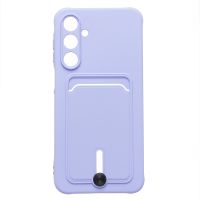 Чехол для Samsung SM-A166B (Galaxy A16 5G) силиконовый с картхолдером №4 <светло-фиолетовый> ― Оптовый PromiseMobile
