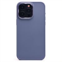 Чехол для Apple iPhone 15 Pro Max силиконовый матовый №6 <фиолетовый> ― Оптовый PromiseMobile