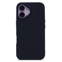 Чехол для Apple iPhone 16 силиконовый матовый №6 <черный> ― Оптовый PromiseMobile