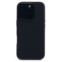 Чехол для Apple iPhone 16 Pro силиконовый матовый №6 <черный> ― Оптовый PromiseMobile