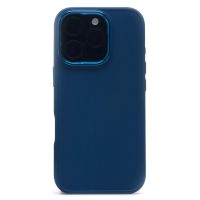 Чехол для Apple iPhone 16 Pro силиконовый матовый №6 <синий> ― Оптовый PromiseMobile
