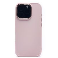 Чехол для Apple iPhone 16 Pro силиконовый матовый №6 <светло-розовый> ― Оптовый PromiseMobile