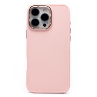 Чехол для Apple iPhone 16 Pro Max силиконовый матовый №6 <светло-розовый> ― Оптовый PromiseMobile