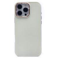 Чехол для Apple iPhone 16 Pro Max силиконовый матовый №6 <белый> ― Оптовый PromiseMobile