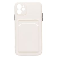 Чехол для Apple iPhone 11 силиконовый с картхолдером №6 <белый> ― Оптовый PromiseMobile