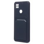 Чехол для Xiaomi Redmi 10A силиконовый с картхолдером №6 <синий>