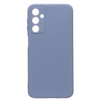 Чехол для Samsung SM-A245F (Galaxy A24) силиконовый матовый №8 <синий> ― Оптовый PromiseMobile