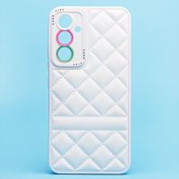 Чехол для Samsung SM-A546E (Galaxy A54 5G) силиконовый + экокожа <белый> ― Оптовый PromiseMobile