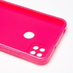 Чехол для Xiaomi Redmi 9C, 10A силиконовый с блестками №3 <розовый>