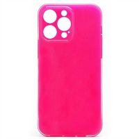 Чехол для Apple iPhone 14 Pro Max силиконовый с блестками №3 <розовый> ― Оптовый PromiseMobile