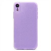 Чехол для Apple iPhone XR силиконовый с блестками №3 <светло-фиолетовый> ― Оптовый PromiseMobile