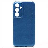 Чехол для Samsung SM-A556E (Galaxy A55 5G) силиконовый с блестками №3 <голубой> ― Оптовый PromiseMobile