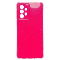 Чехол для Samsung SM-A736B (Galaxy A73 5G) силиконовый с блестками №3 <розовый> ― Оптовый PromiseMobile