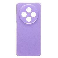 Чехол для Xiaomi Redmi 14C (2409BRN2CY), Poco C75 (2410FPCC5G) силиконовый с блестками №3 <светло-фиолетовый> ― Оптовый PromiseMobile