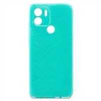 Чехол для Xiaomi Redmi A1 (220733SG), A1+ (220733SFG), Poco C50 силиконовый с блестками №3 <мятный> ― Оптовый PromiseMobile