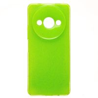 Чехол для Xiaomi Redmi A3 (23129RN51X) силиконовый с блестками №3 <светло-зеленый> ― Оптовый PromiseMobile