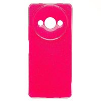 Чехол для Xiaomi Redmi A3 (23129RN51X) силиконовый с блестками №3 <розовый> ― Оптовый PromiseMobile