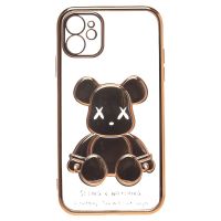 Чехол для Apple iPhone 11 силиконовый Мишка №2 <золотой> ― Оптовый PromiseMobile